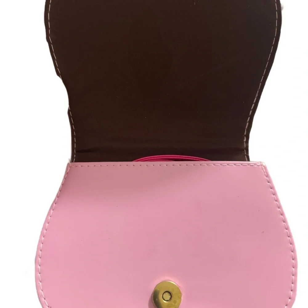 Hello Kitty Pink Quilted Bag With Crossbody Strap
